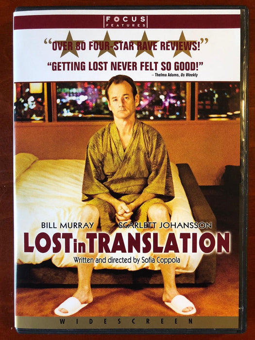Lost in Translation (DVD, 2003, Widescreen) - L03 - for just $1.99! 