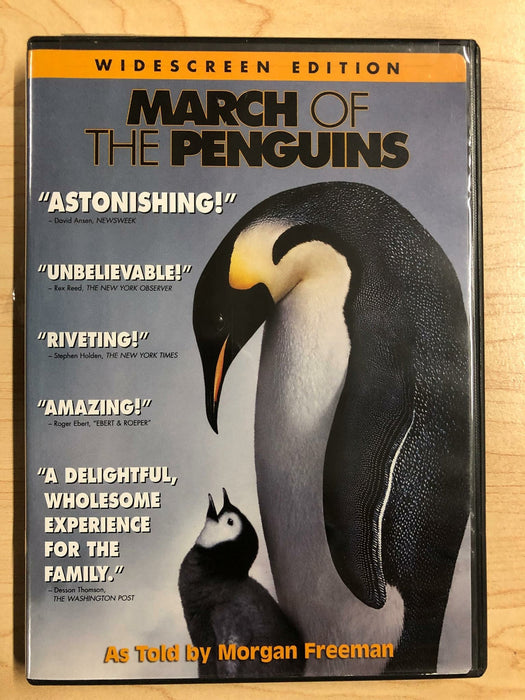 March of the Penguins (DVD, Widescreen, 2005) - J1231 - for just $1.99! 