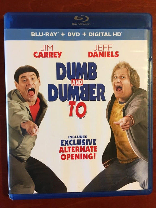 Dumb and Dumber To (Blu-ray - DVD, 2014) - K9 - for just $4.25! 