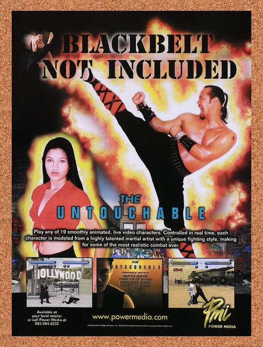 1999 The Untouchable PC Original Ad v1 - for just $15.29! 