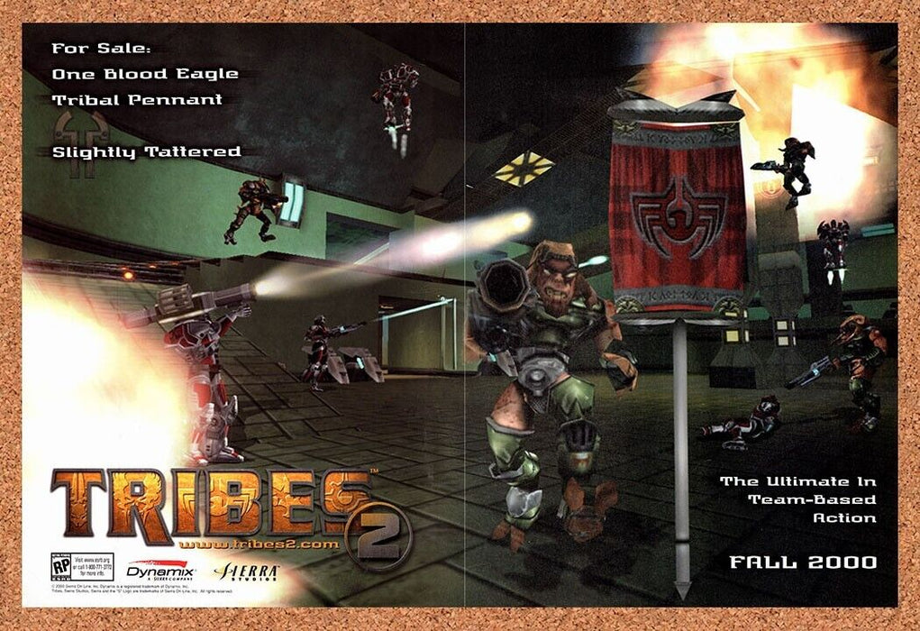 2000 Tribes 2 PC Original Ad v8 - for just $21.49! 