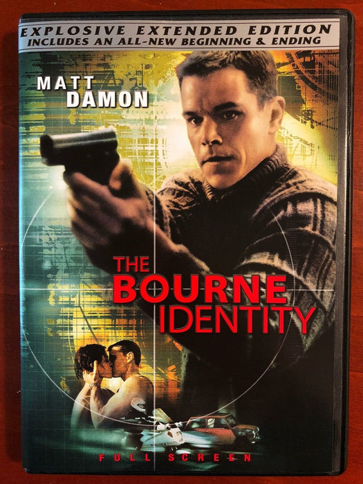 The Bourne Identity (DVD, 2002, Full screen) - L03 - for just $1.99! 