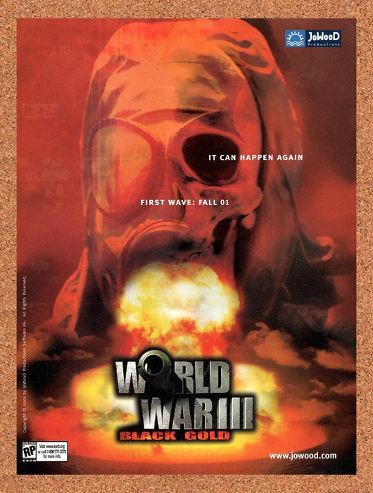 2001 World War III Black Gold PC Original Ad v1 - for just $17.99! 