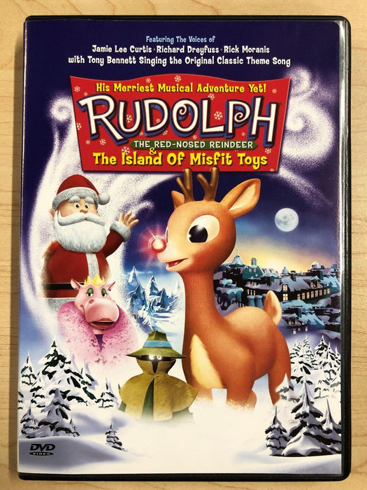 Rudolph the Red-Nosed Reindeer and the Island of Misfit T.. (DVD, 2001) - L04 - for just $4.99! 