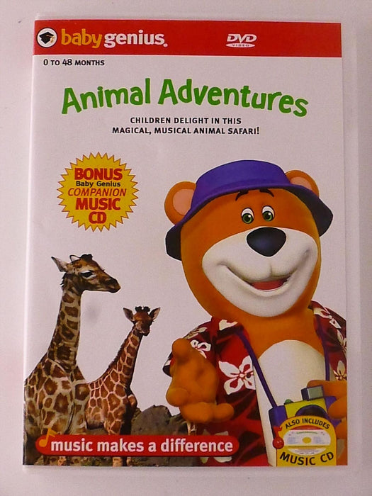 Baby Genius - Animal Adventures (DVD, 2005) - I0227 - for just $1.99! 