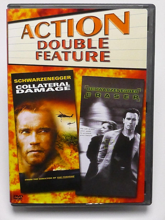 Collateral Damage - Eraser (DVD, Double Feature) - L01 - for just $3.50! 