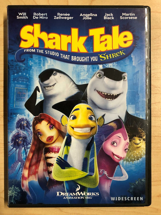Shark Tale (DVD, 2004, Widescreen) - J1231 - for just $1.99! 