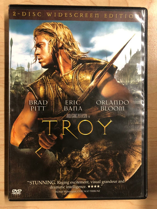 Troy (DVD, 2004, 2-Disc Widescreen) - J1231 - for just $1.99! 