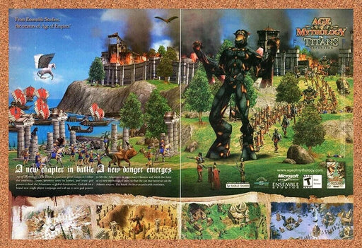 2005 Age Of Mythology The Titans PC Original Ad - for just $22.49! 