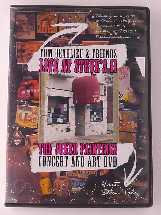 The Joker Paintings Concert and Art DVD - Tom Beaulieu and Friends (DVD) - K0428 - for just $4.99! 