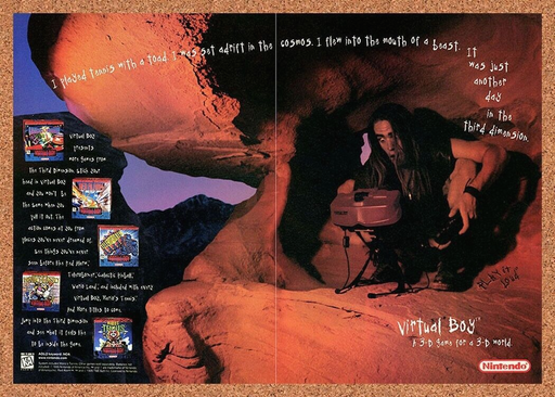 1996 Nintendo Virtual Boy Console Original Ad v1 - for just $21.49! 