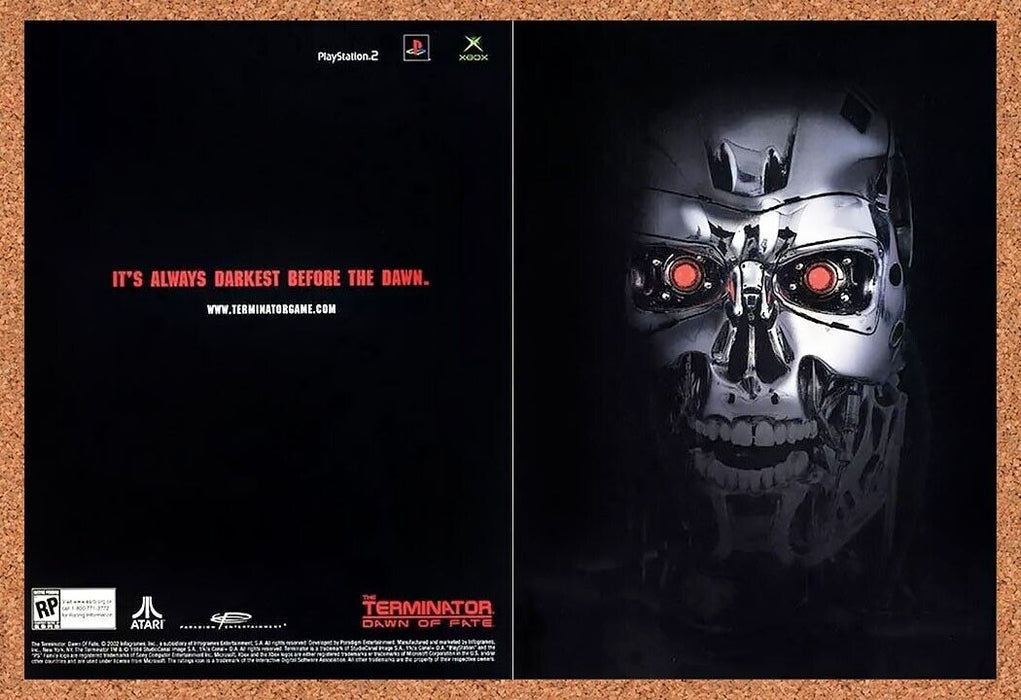 2003 Terminator Dawn of Fate PS2 Original Ad - for just $21.49! 