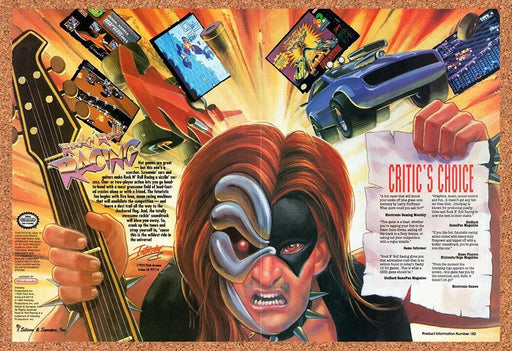 1994 Rock N Roll Racing SNES Original Ad v5 - for just $22.49! 