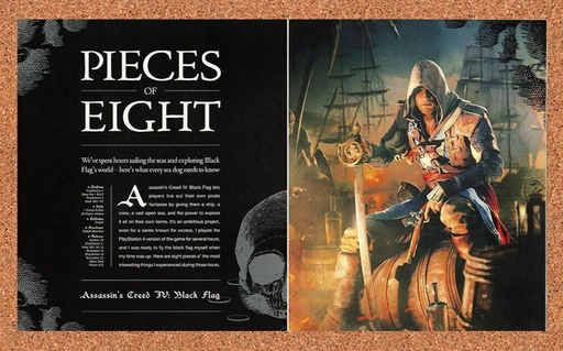 2014 Assassin's Creed IV Black Flag PS4 Original Review Ad - for just $21.49! 