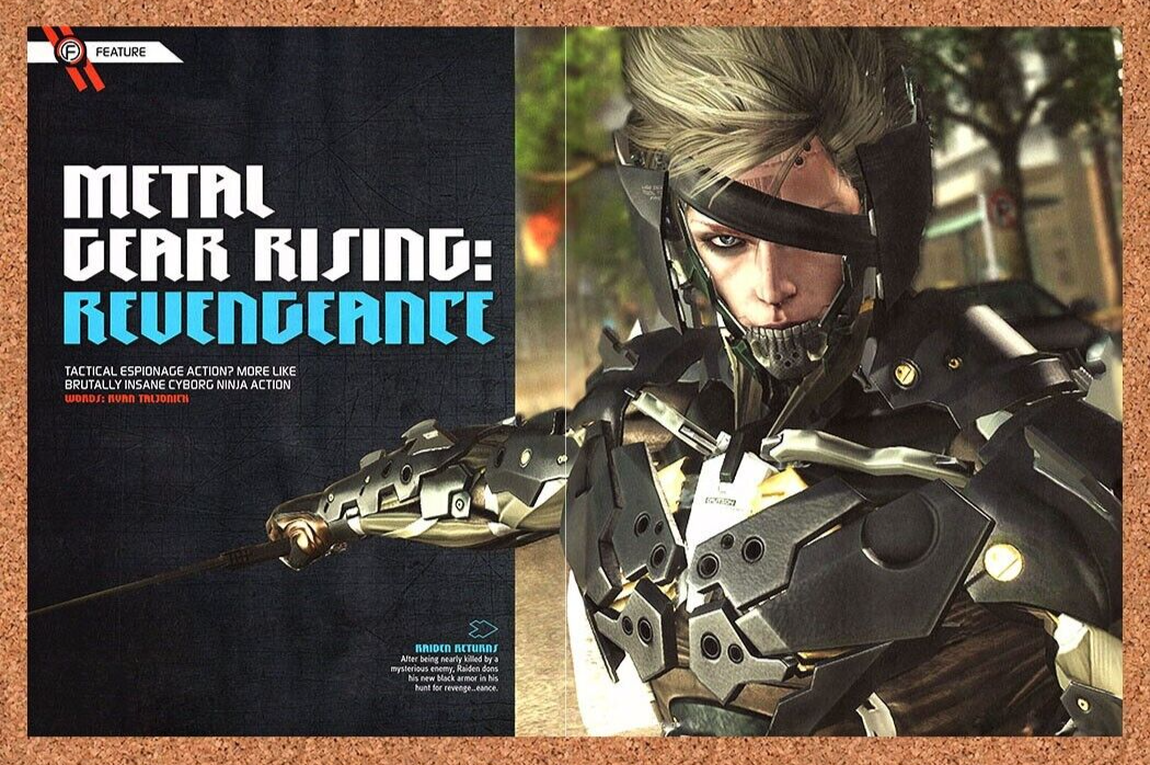 2012 Metal Gear Rising Revengeance PS3 Original Ad v1 - for just $21.49! 