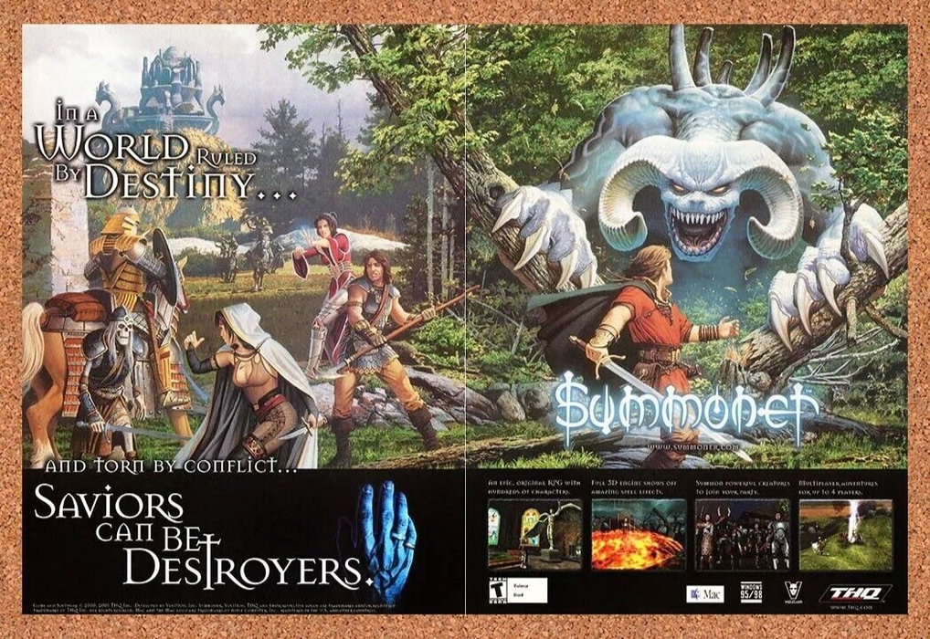2003 Summoner PC Original Ad v1 - for just $22.49! 
