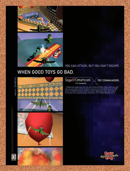 1999 Toy Commander Dreamcast Original Ad v1 - for just $17.99! 