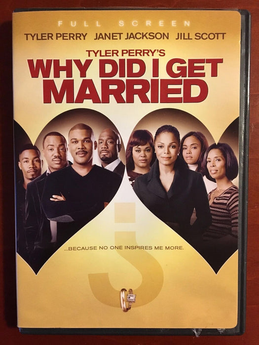 Tyler Perry - Why Did I Get Married (DVD, 2007) - J1231 - for just $1.99! 