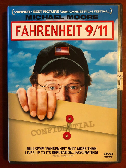 Fahrenheit 9/11 (DVD, 2004) - J1231 - for just $1.99! 