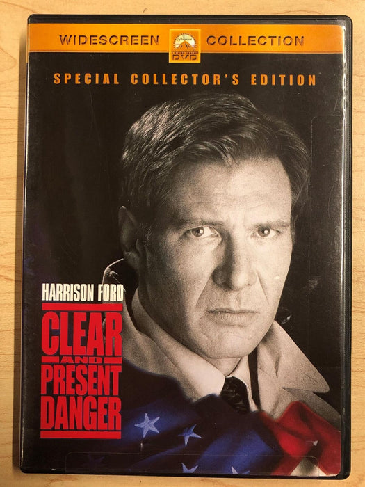 Clear and Present Danger (DVD, Widescreen, Collectors Edition, 1994) - K0303 - for just $2.99! 