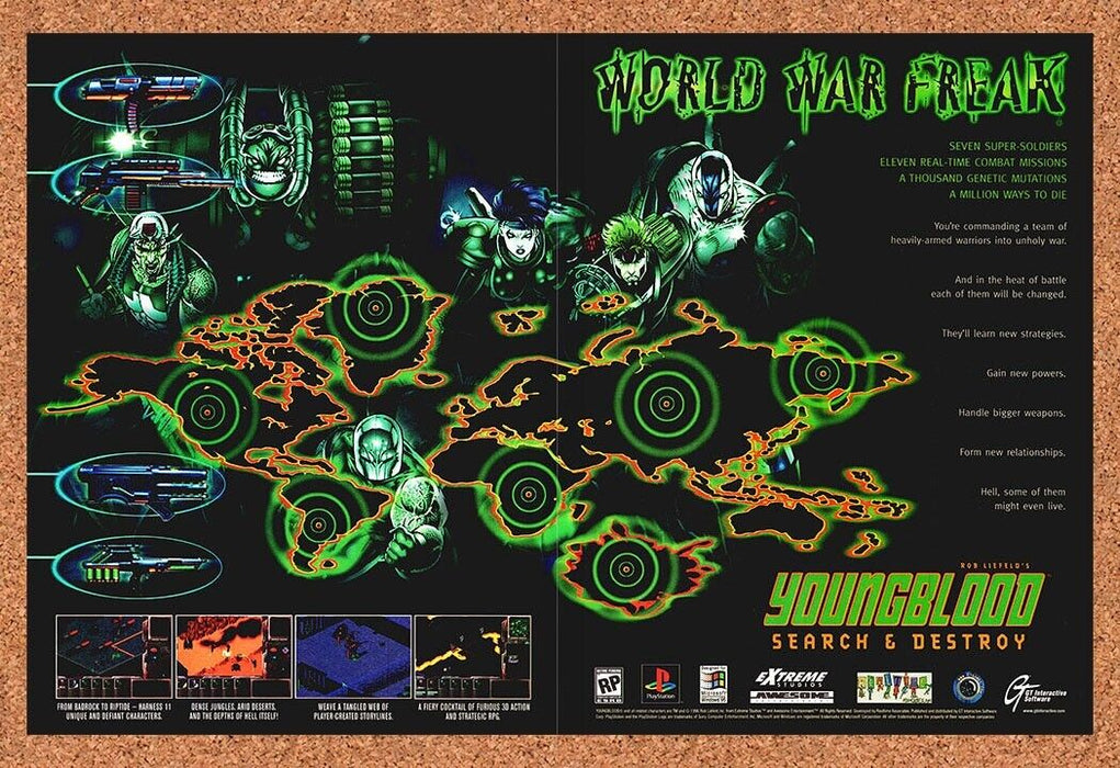 1998 Young Blood Search And Destroy PC Original Ad - for just $21.49! 