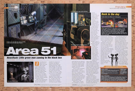 2003 Area-51 Xbox Original Ad v4 - for just $21.49! 