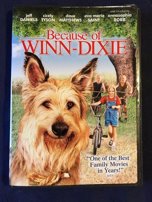 Because of Winn-Dixie (DVD) - K9 - for just $3.25! 