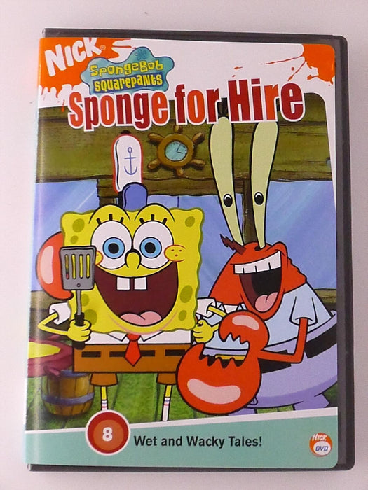 SpongeBob Squarepants - Sponge for Hire (DVD, 8 ep) - K0218 - for just $2.50! 
