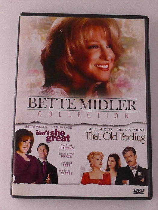 Bette Midler - Isnt She Great, That Old Feeling (DVD, double feature) - K0428 - for just $6.99! 