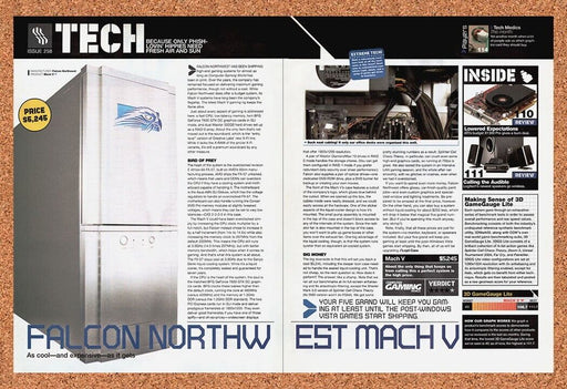 2006 Falcon Northwest Mach V Original Ad - for just $21.49! 