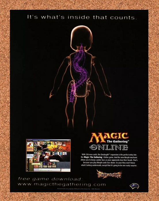 2004 Magic The Gathering Online PC Original Ad - for just $17.99! 