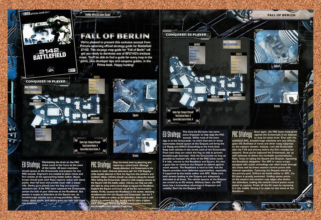 2006 Battlefield 2142 Fall Of Berlin Original Advertisement vr5 - for just $23.99! 