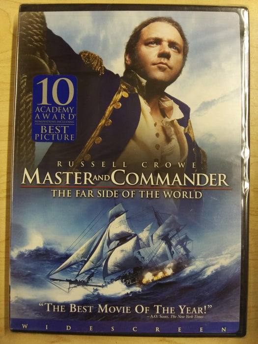 Master and Commander The Far Side of the World (DVD, 2003, Widescreen) - NEW24 - for just $3.25! 