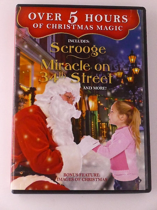 Christmas Magic - Scrooge, Miracle on 34th Street, Beyond T.. (DVD, 4-film) - K7 - for just $4.99! 