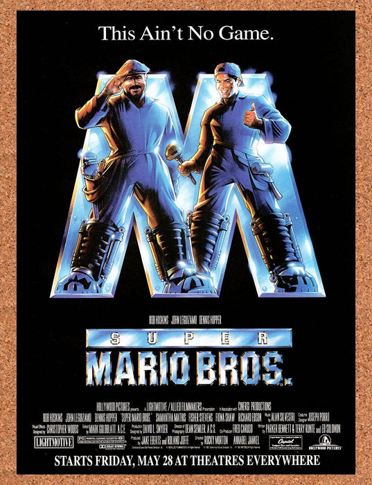 1993 Super Mario Bros Movie Theatric Original Ad v1 - for just $17.99! 