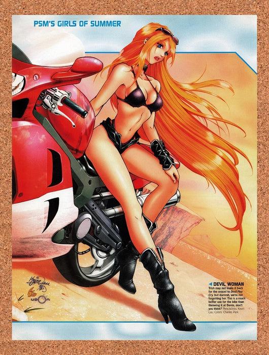 2002 Devil May Cry Swimsuit Issue Trish Original Advertisement v2 - for just $19.49! 