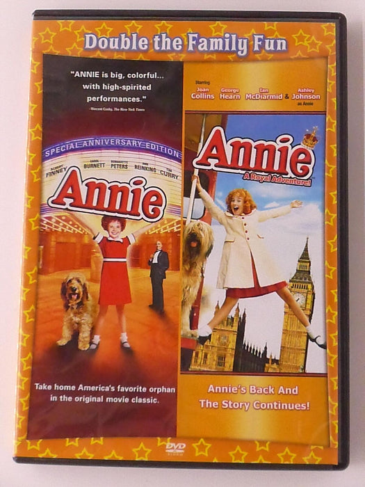 Annie - Annie A Royal Adventure (DVD, Double Feature) - I0424 - for just $2.99! 