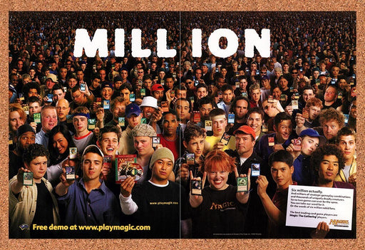 2002 Magic The Gathering CD-ROM Six Million Strong Original Ad v10 - for just $23.99! 