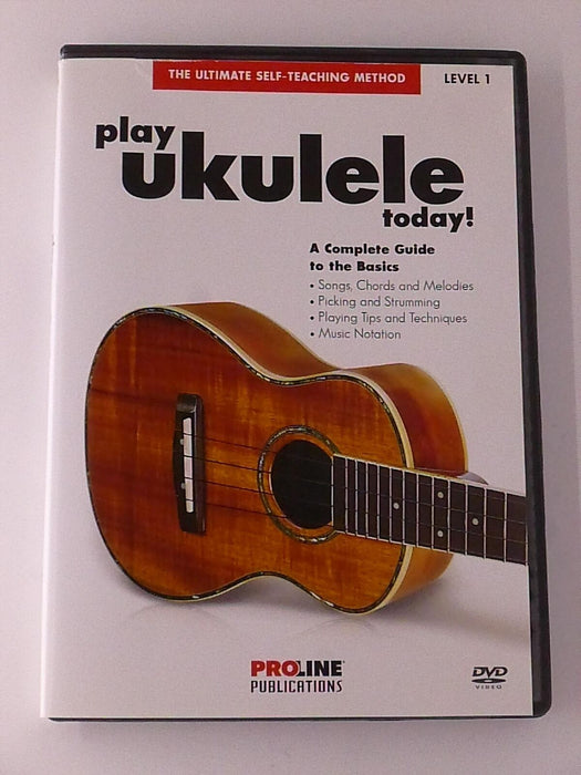 Play Ukulele Today - Level 1 - A Complete Guide to the Basics (DVD) - K0428 - for just $4.99! 