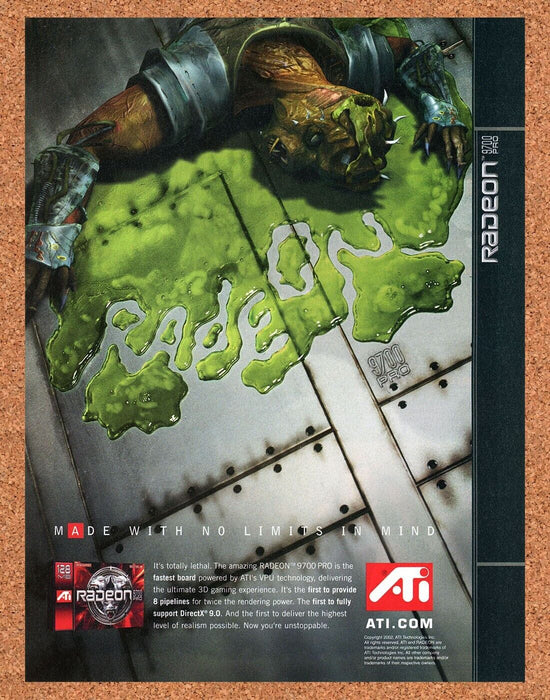 2005 ATI Radeon 9700 Pro Video Card Original Ad v2 - for just $18.99! 