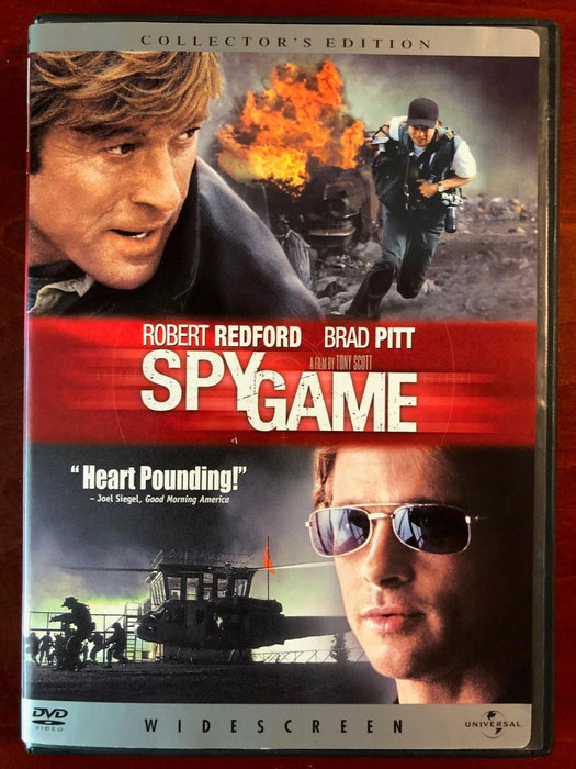 Spy Game (DVD, 2001, Widescreen Collectors Edition) - L03 - for just $1.99! 