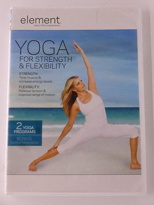 Yoga for Strength and Flexibility (DVD, exercise, element) - K5 - for just $1.99! 