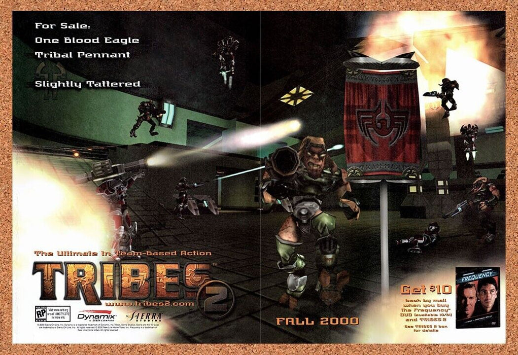 2000 Tribes 2 Get $10 Frequency DVD Original Ad v7 - for just $21.49! 