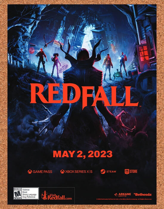 2023 Redfall Xbox Series X Original Ad - for just $17.99! 