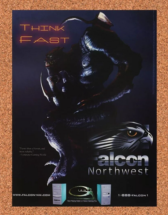 2003 Giants Citizen Kabuto PC Original Falcon Northwest Ad v6 - for just $18.49! 