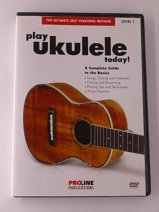 Play Ukulele Today - Level 1 - A Complete Guide to the Basics (DVD) - K0428 - for just $4.99! 