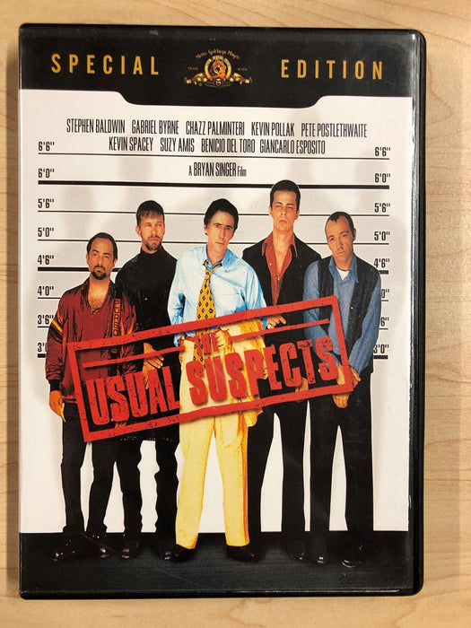 The Usual Suspects (DVD, 1995, Special Edition) - L04 - for just $1.99! 
