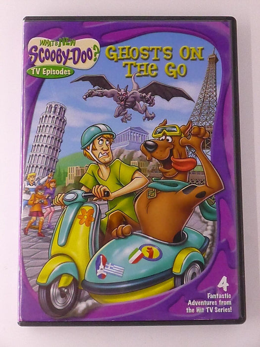 Whats New Scooby-Doo - Ghosts On the Go (DVD, 4 adventures) - K6 - for just $3.50! 