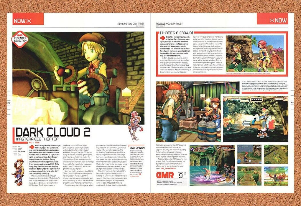 2003 Dark Cloud 2 PS2 Original Ad - for just $21.49! 