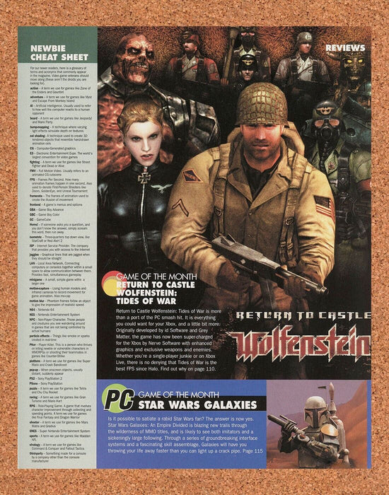 2005 Return To Castle Wolfenstein Tides Of War Xbox Original Ad v2 - for just $18.99! 